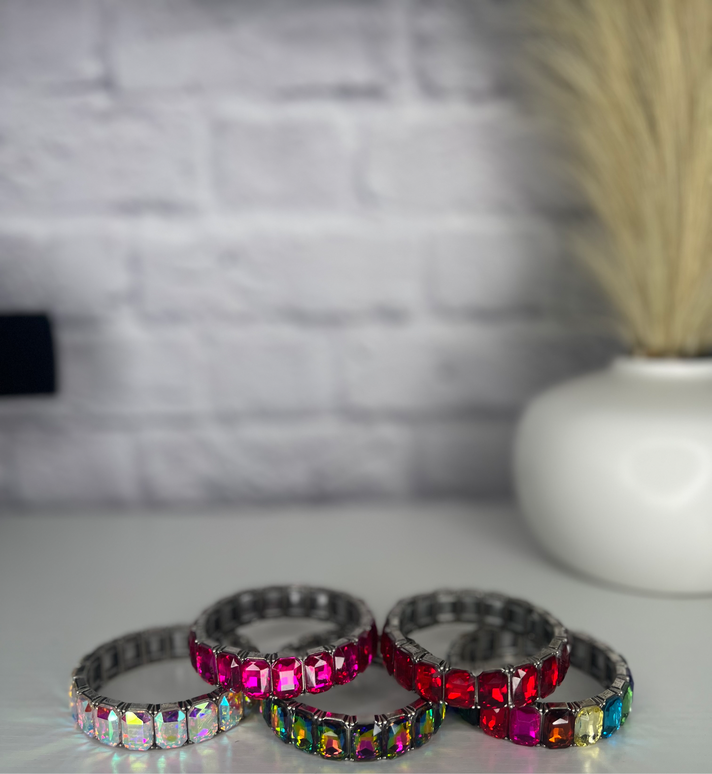 Pink Stretch Bracelet