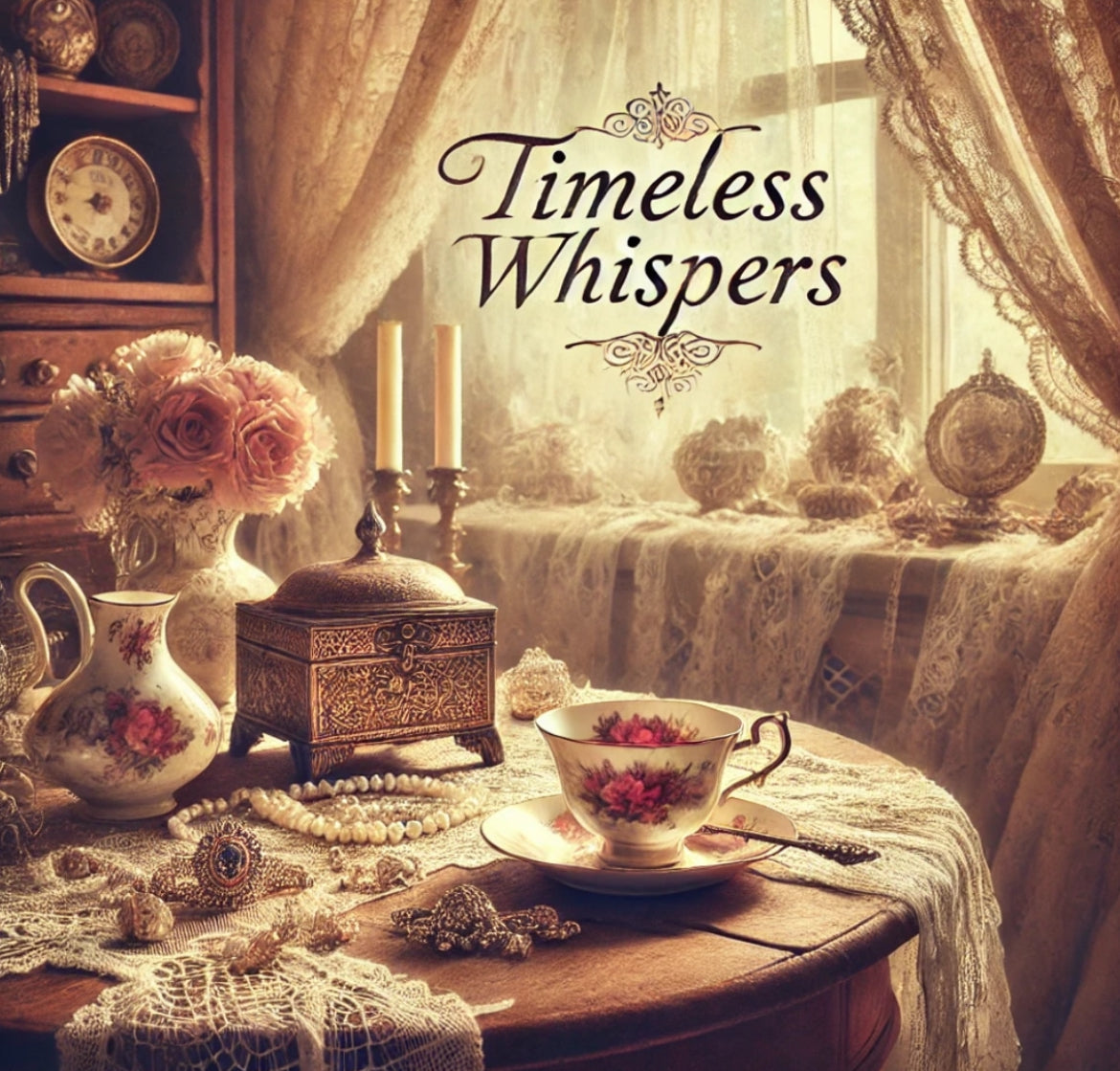 Timeless Whispers Glam Card
