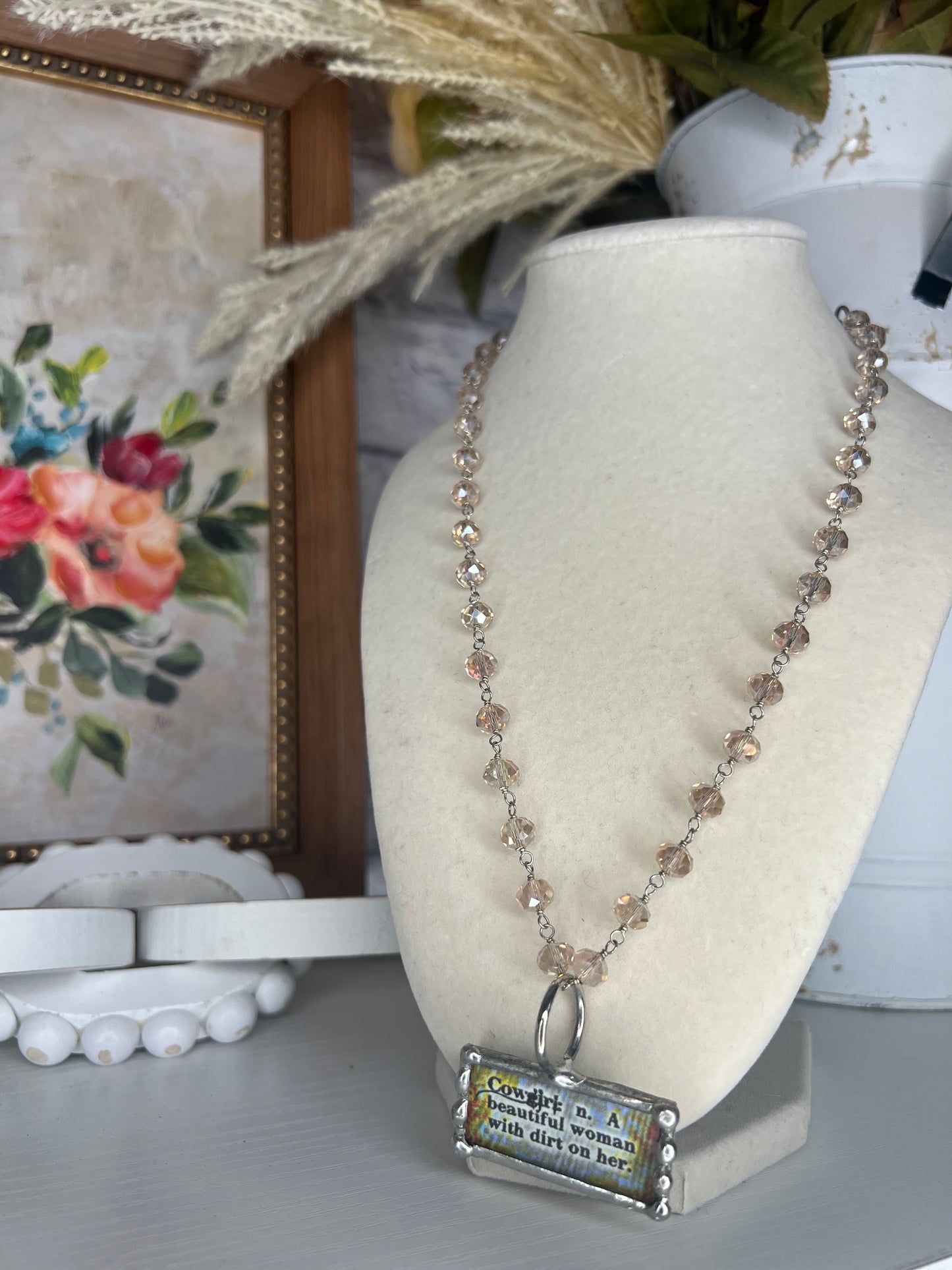Cow Girl Necklace