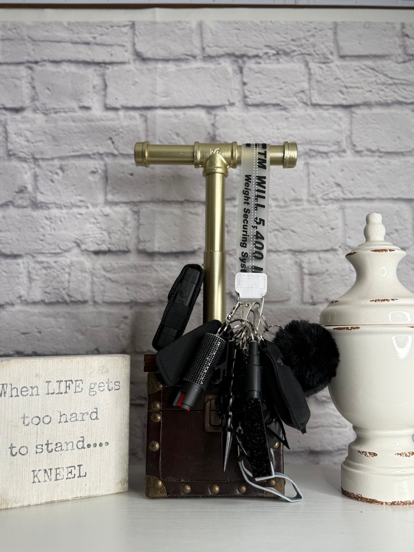 Black Self Defense Kit