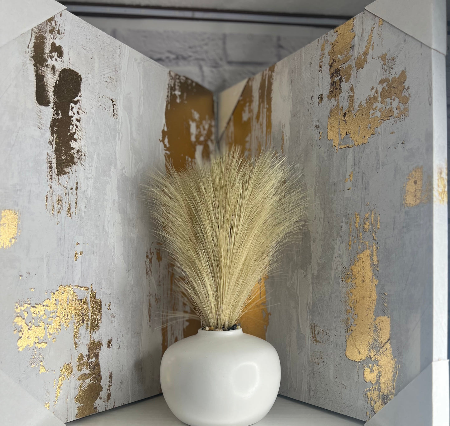 Metallic Gold Wall Hanging