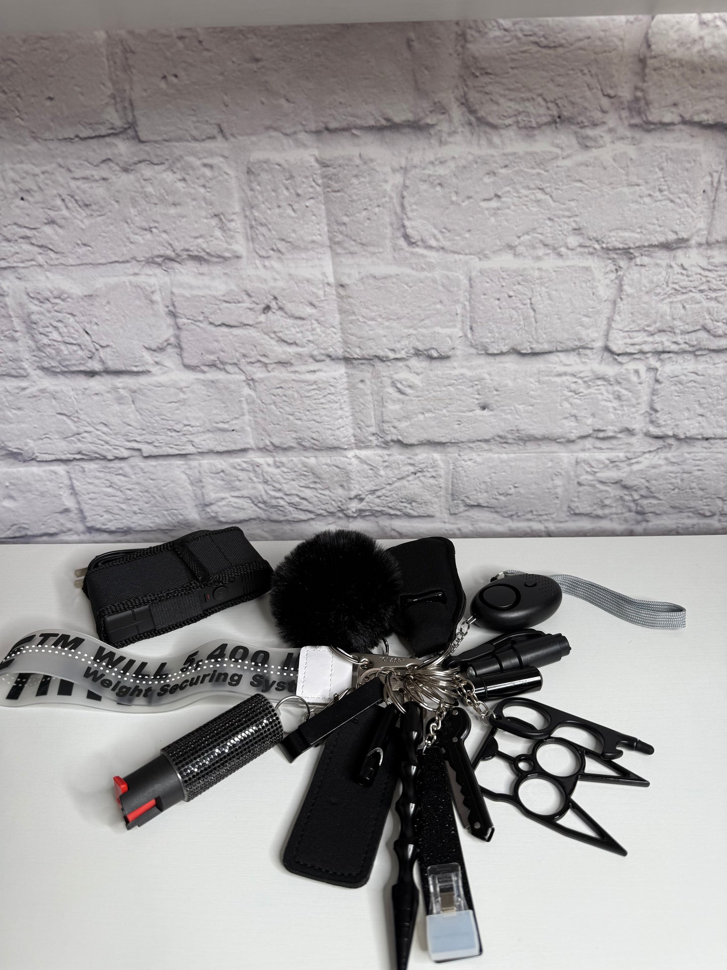 Black Self Defense Kit