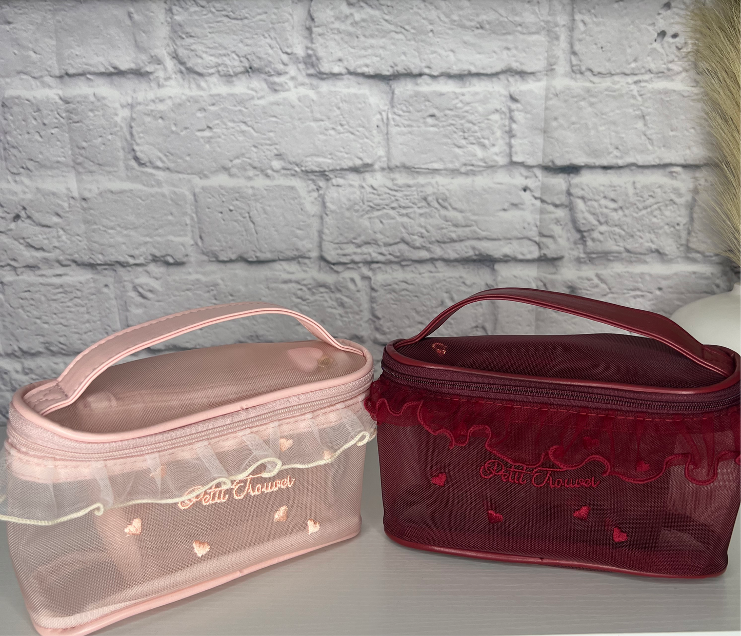 Lace & Love Cosmetic Bag