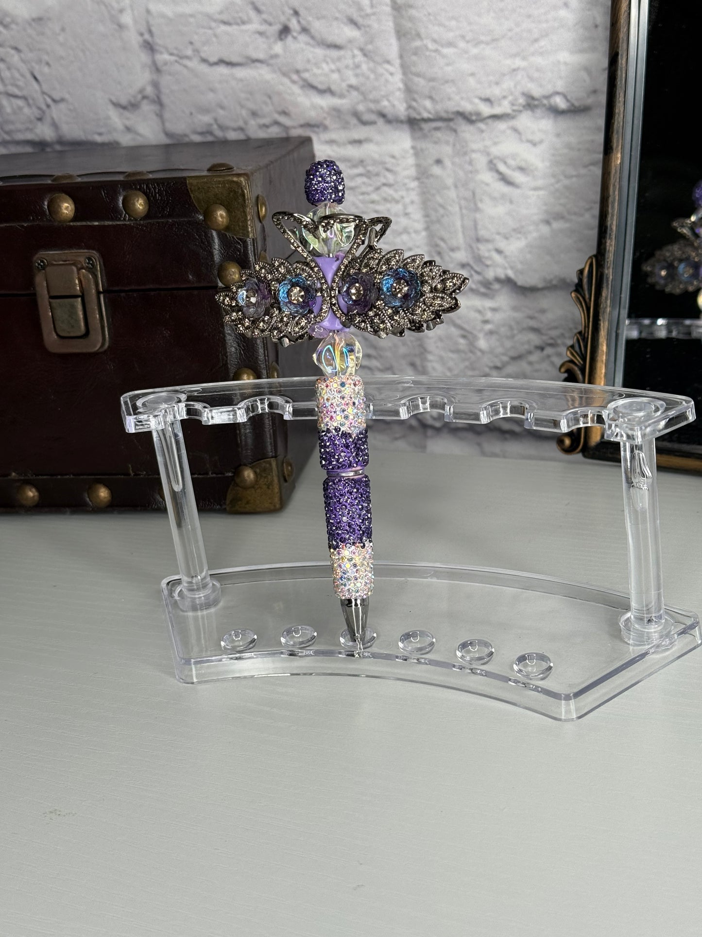 Purple Swan Glam Pen