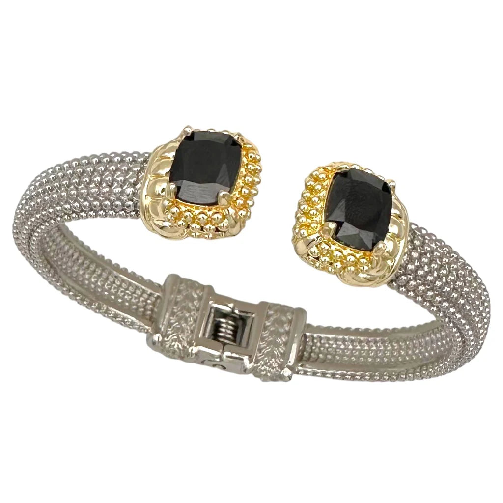 Black Gold-Plated Luxury Cuff