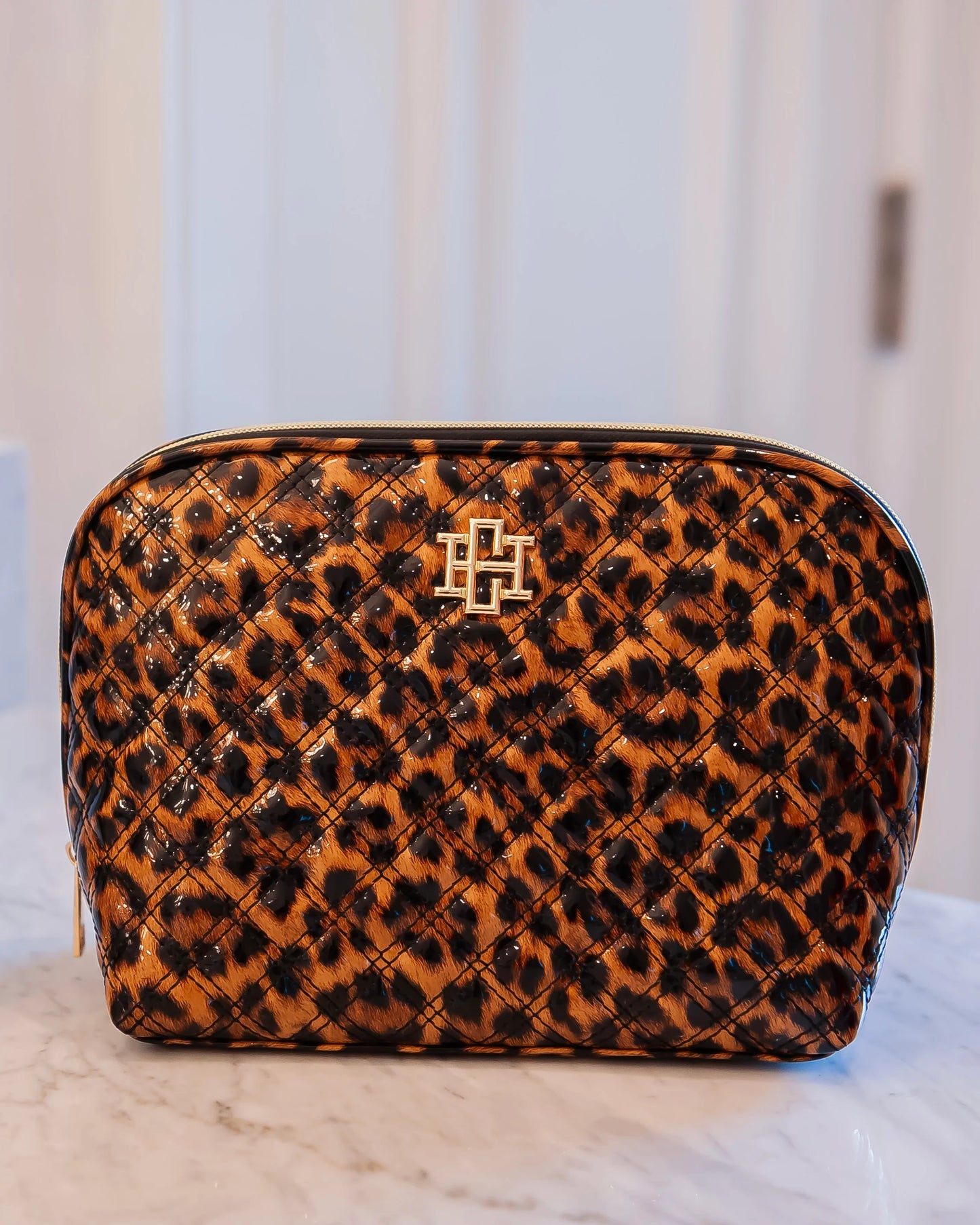 Caroline Hill: Ibiza Small Pouch Spotted