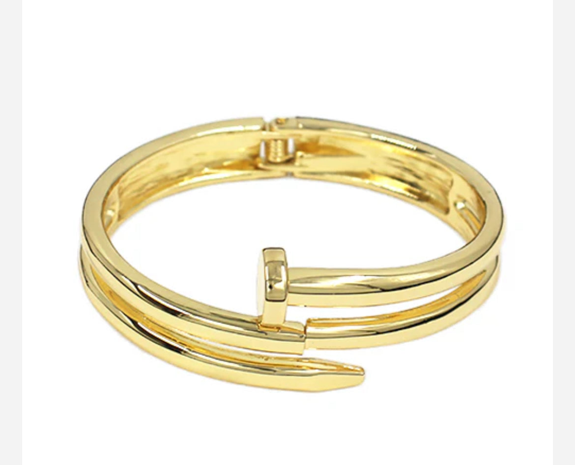 Gold Nail Cuff
