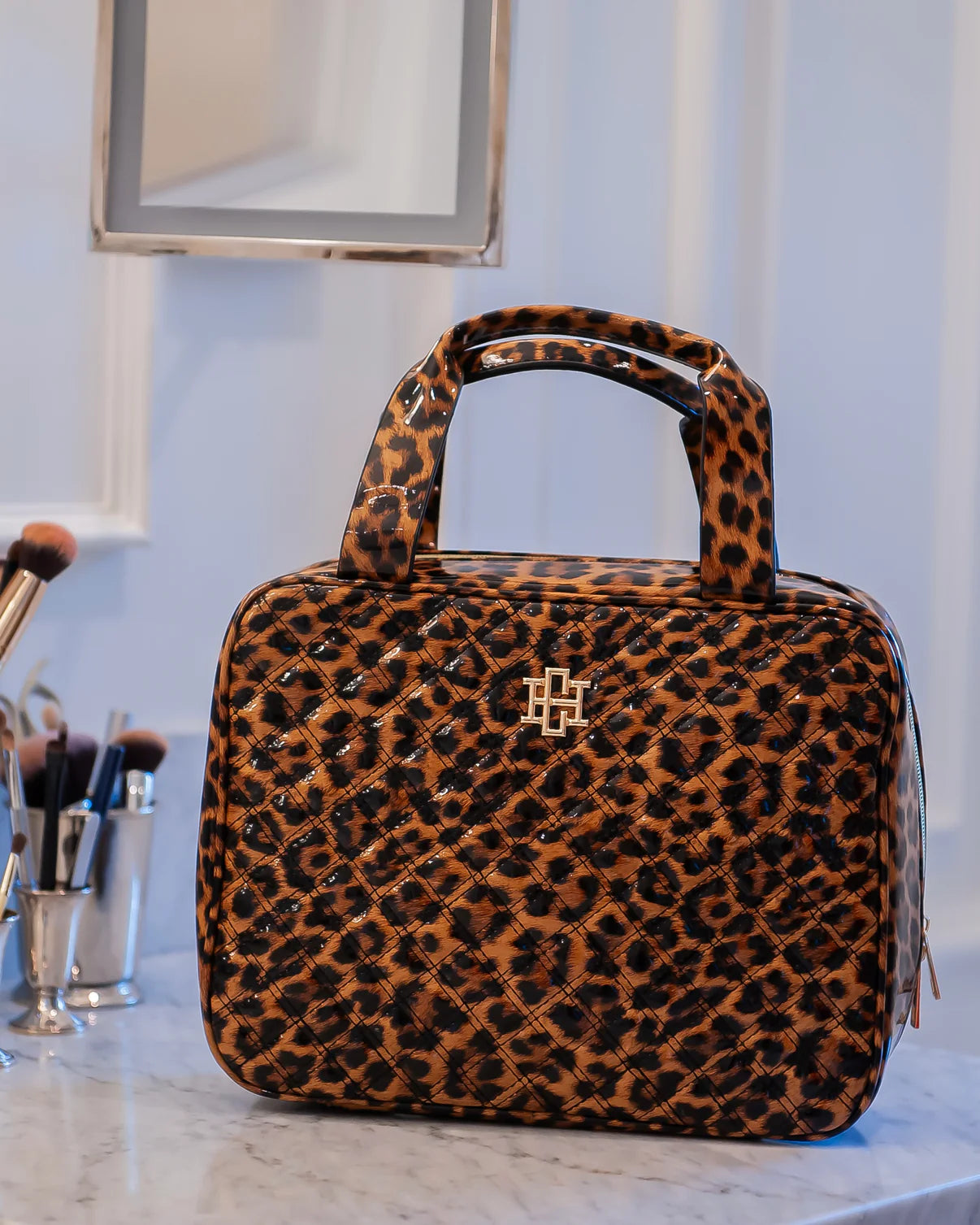 Caroline Hill: Punta Cana Large Makeup Bag
