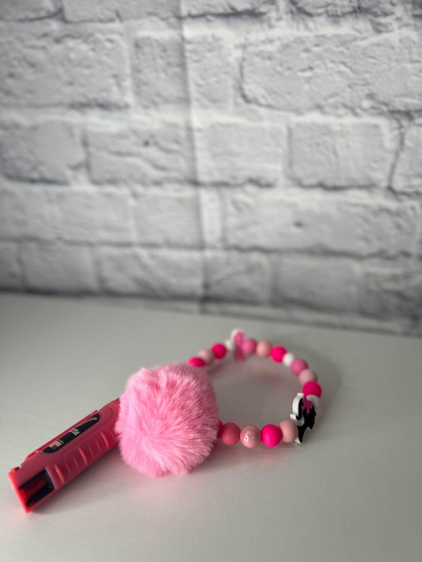 Barbie Keychain Wristlet with Pepper Spray