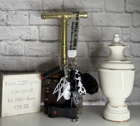 Cow Print Self Defense Kit