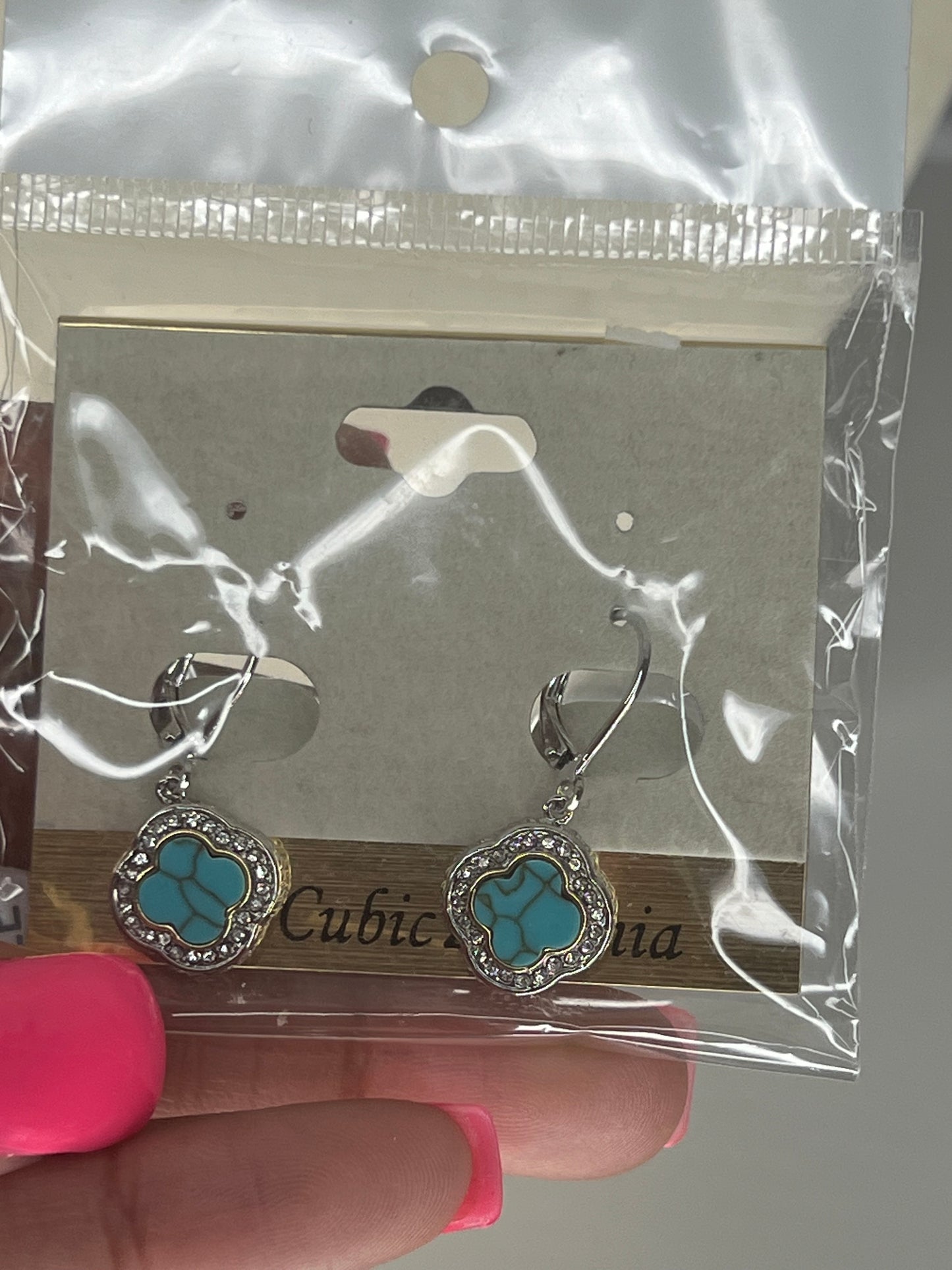 Turquoise Western Earrings