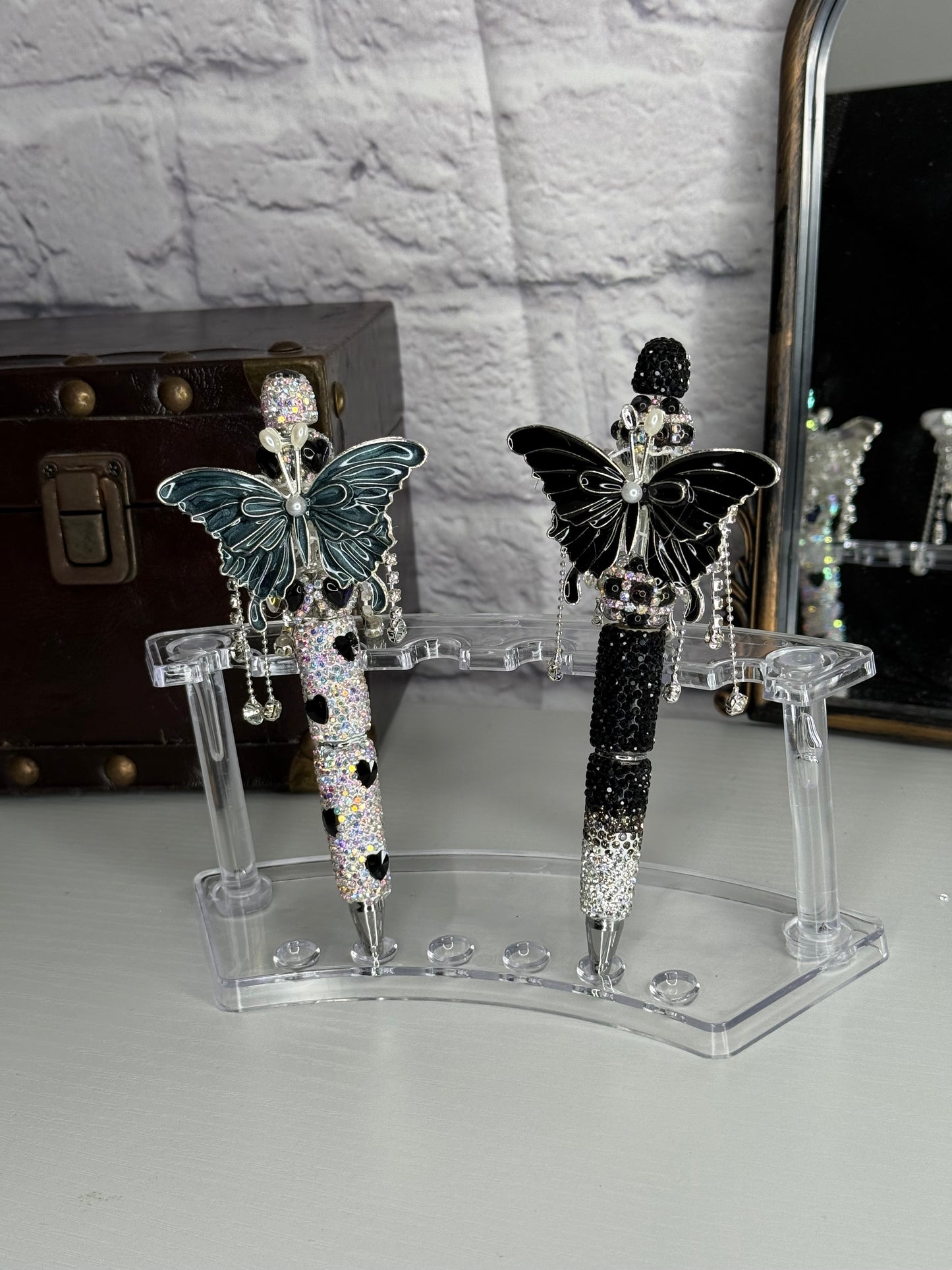 Black Butterfly Glam Pens