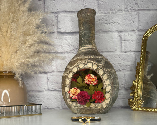 Black & Gold Clover Cuff