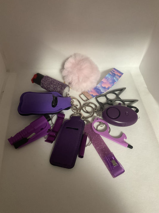 Purple Clouds Self Defense Kit