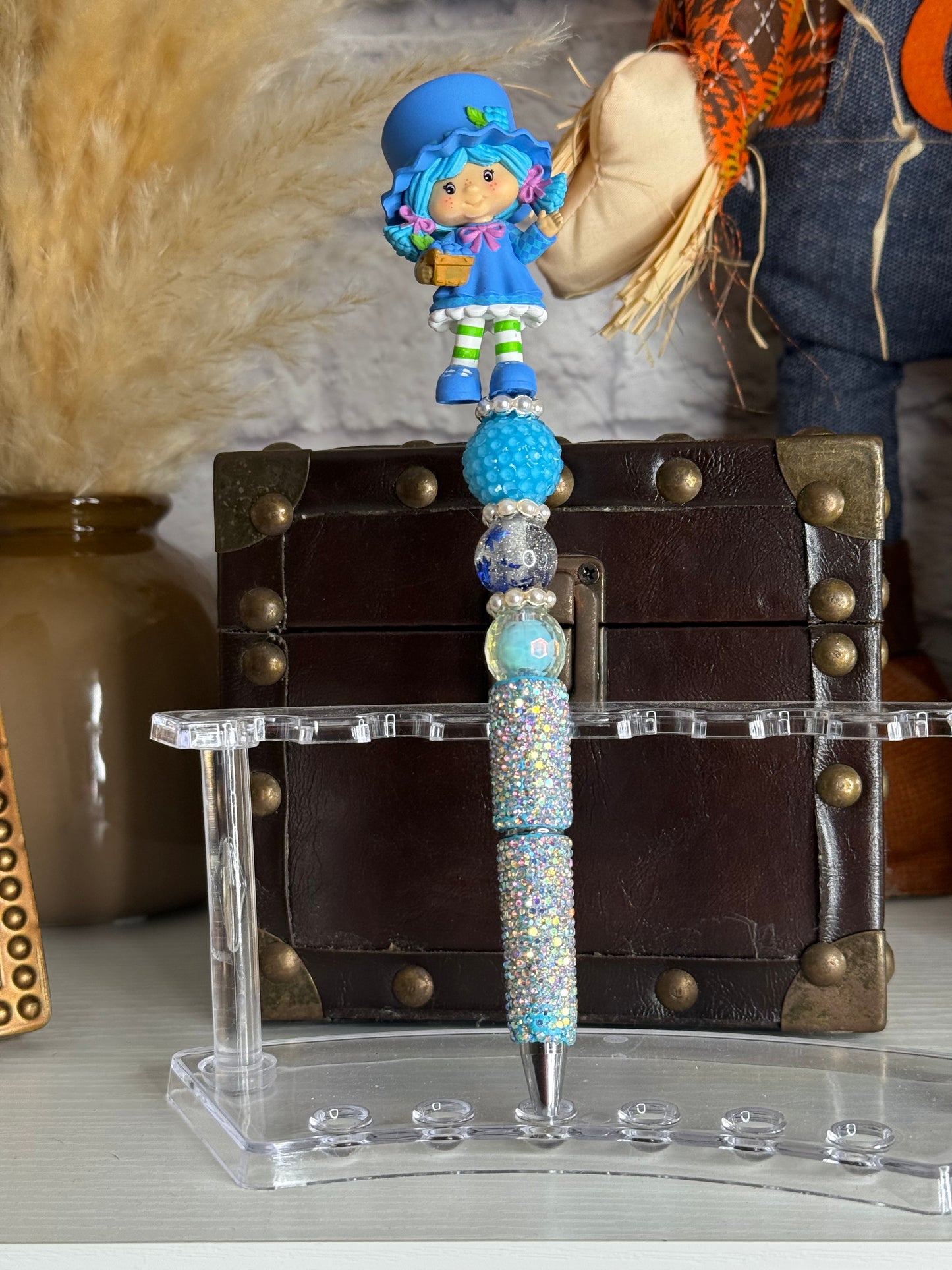 Blueberry Girly Glam Pen