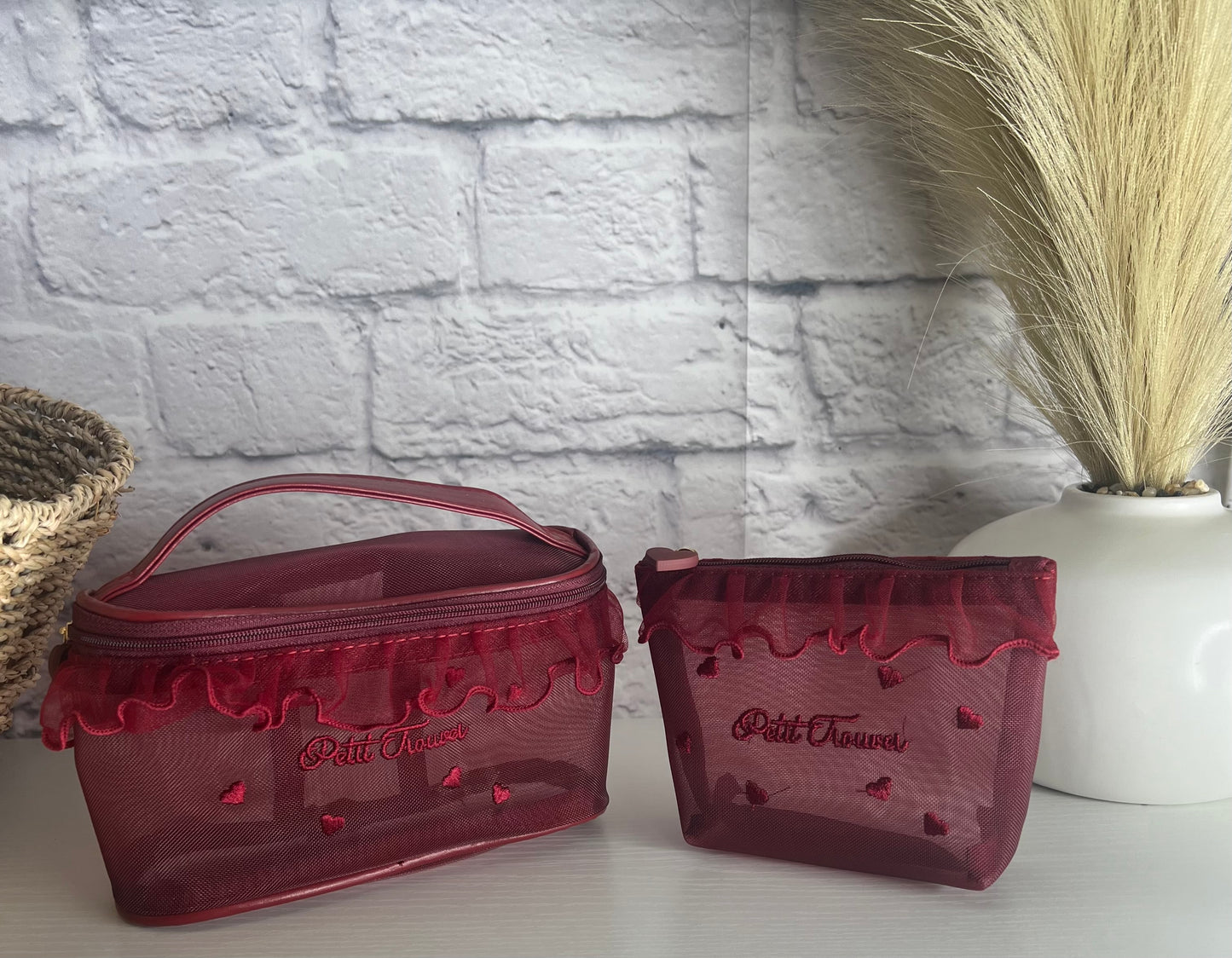 Lace & Love Cosmetic Bag