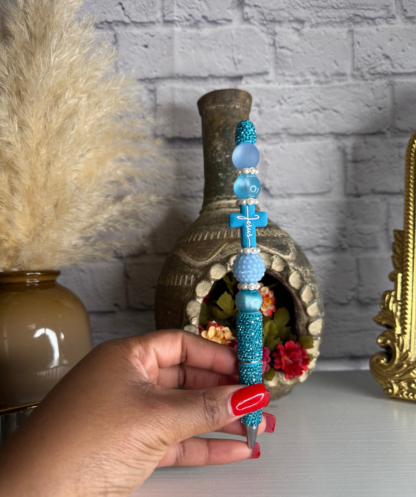 Blue Cross Glam Pen Extended