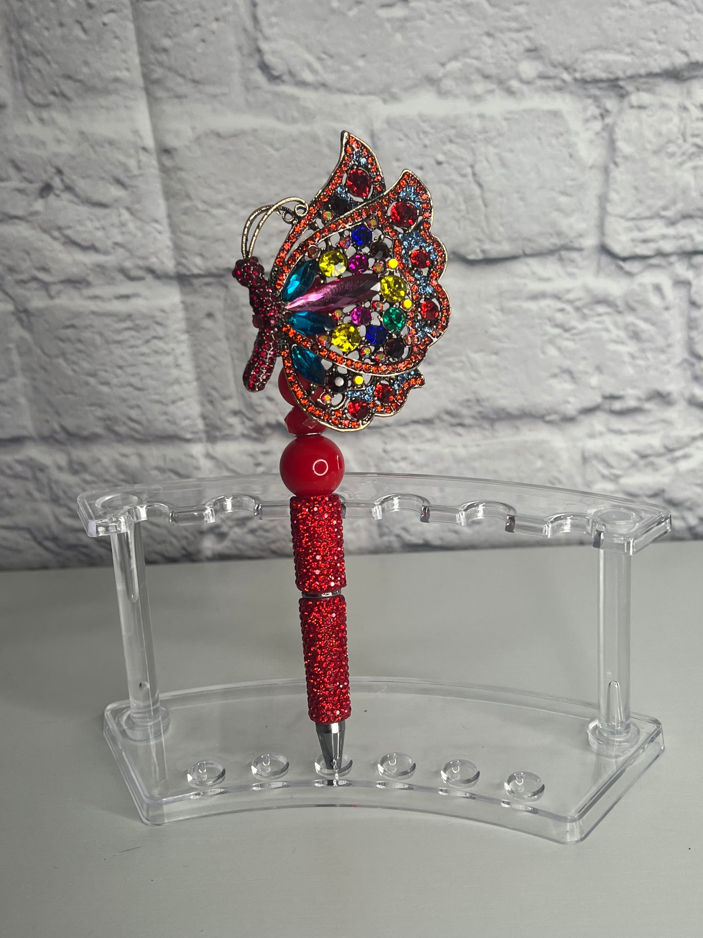 Multi Color Red Butterfly