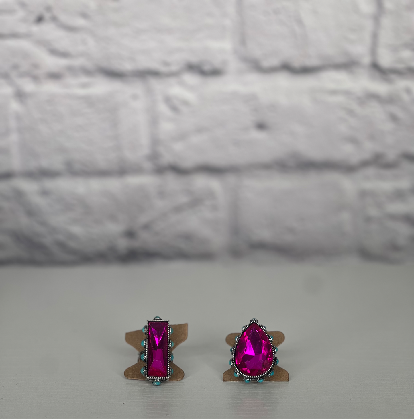 Pink Western Glam Ring