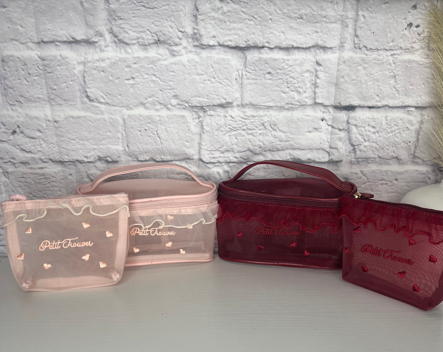 Lace & Love Cosmetic Bag