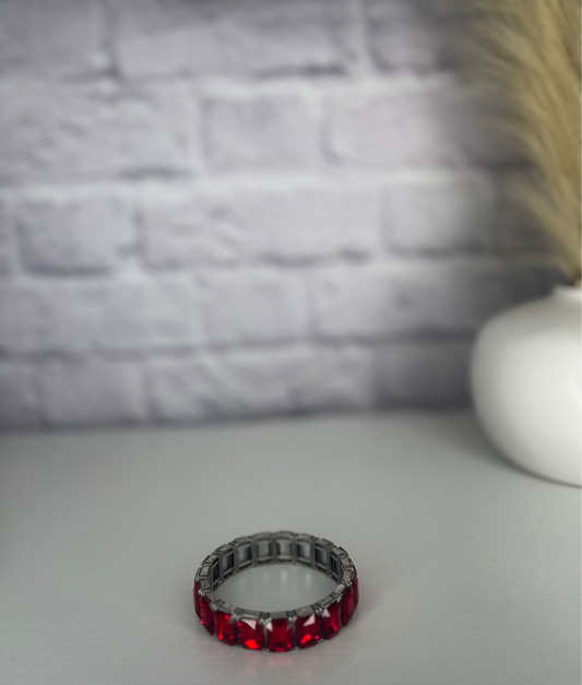 Red Stretch Bracelet