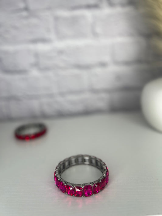 Pink Stretch Bracelet