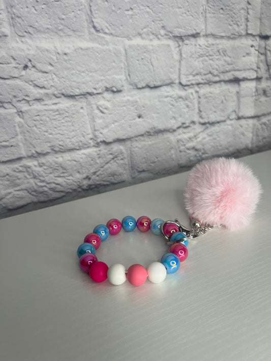 Mini Bubble Gum Wristlet