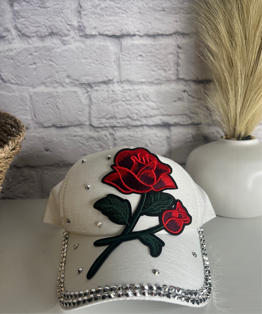 Rose Bling Cap