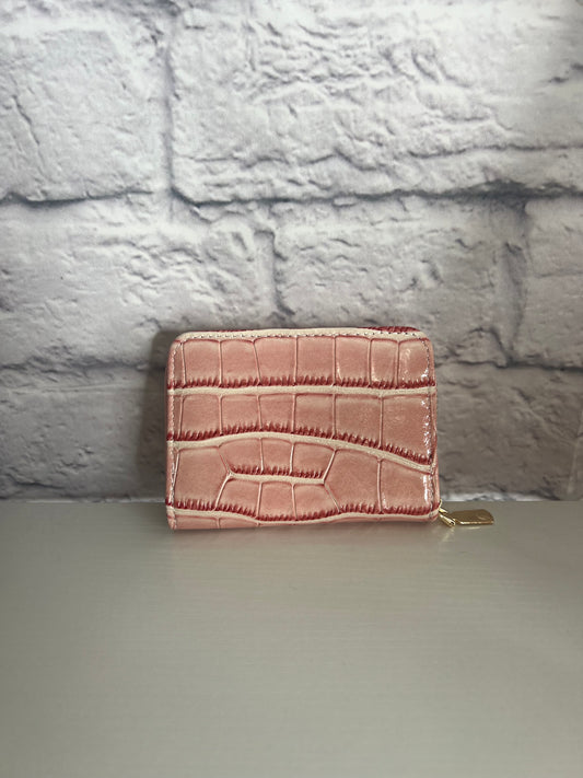 Ballet Pink Croc Wallet