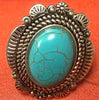 Turquoise Western Ring One size